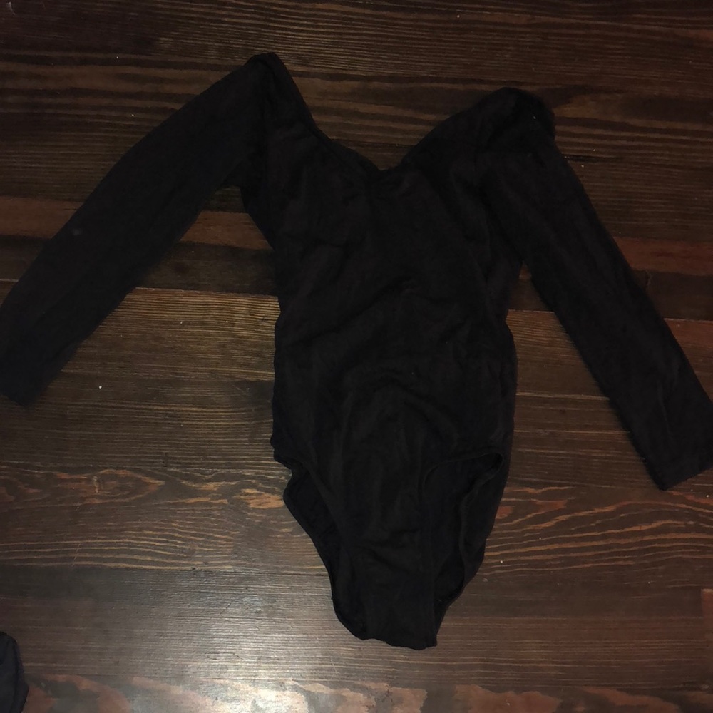 Pinch front 3/4 Sleeve Bloch Leotard